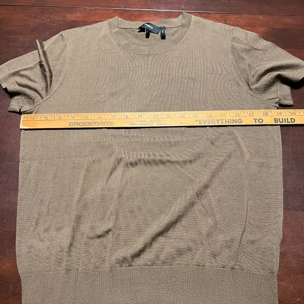 J CREW BRISTOL BLAZER LINEN COTTON BLEND SIZE 8 NEW + THOERY MERINO TEE - Picture 15 of 15